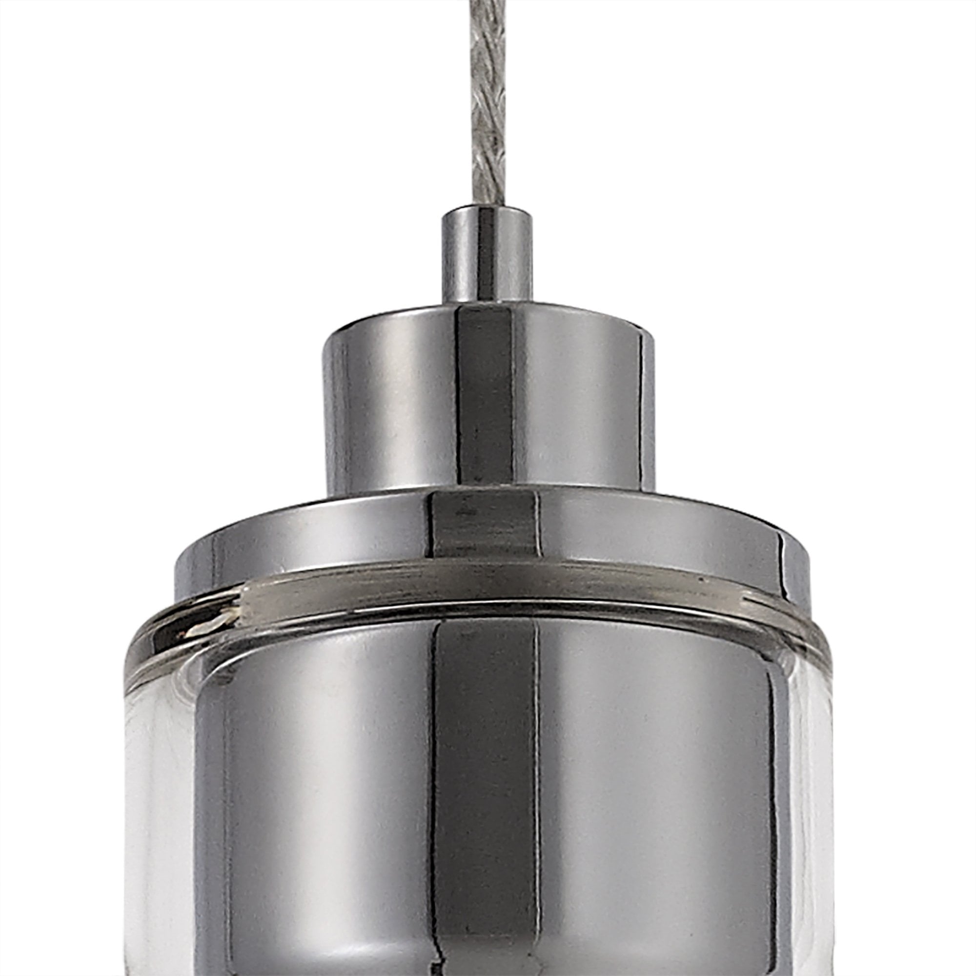 NL77719 Hoister Pendant 1 Light Polished Chrome/Clear Glass