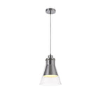 NL77719 Hoister Pendant 1 Light Polished Chrome/Clear Glass