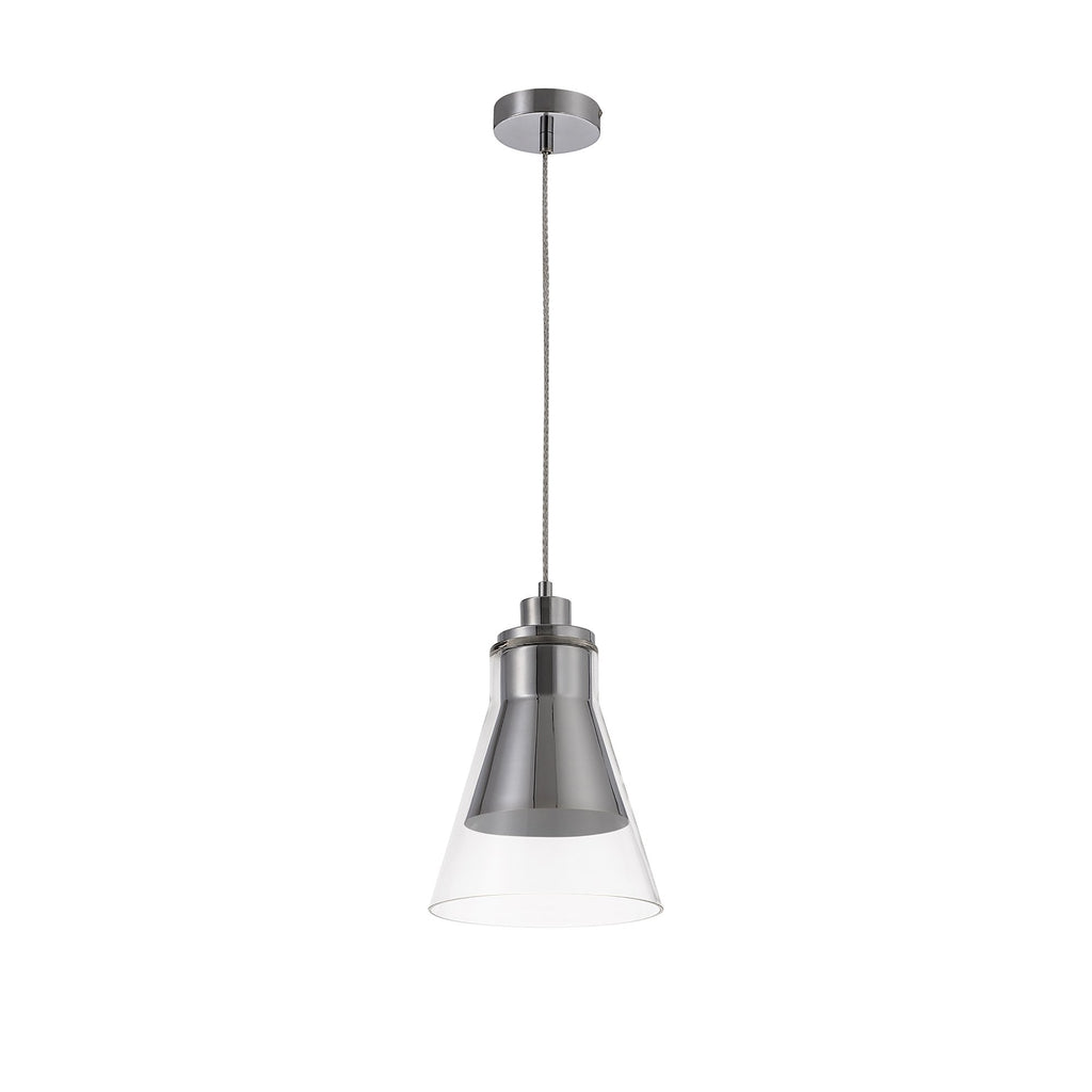 NL77719 Hoister Pendant 1 Light Polished Chrome/Clear Glass