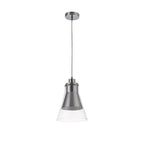 NL77719 Hoister Pendant 1 Light Polished Chrome/Clear Glass