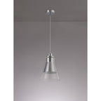 NL77719 Hoister Pendant 1 Light Polished Chrome/Clear Glass
