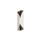NL73709 India Wall Lamp LED Sand White/Polished Chrome