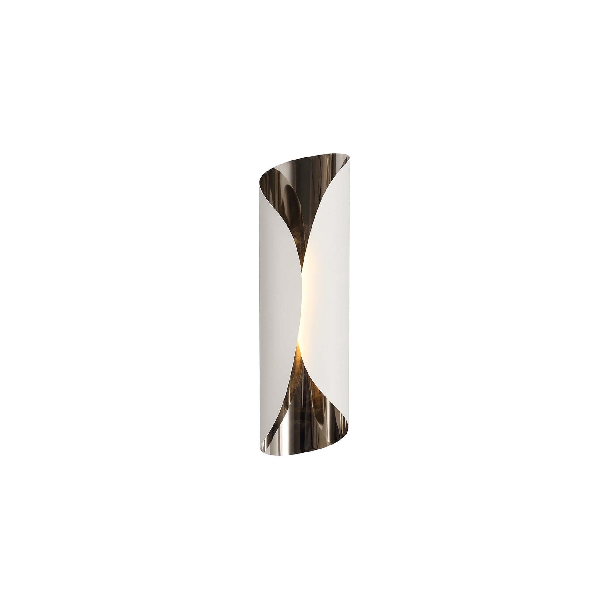 NL73709 India Wall Lamp LED Sand White/Polished Chrome