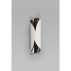 NL73709 India Wall Lamp LED Sand White/Polished Chrome