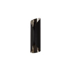 NL73719 India Wall Lamp LED Sand Black/Polished Chrome
