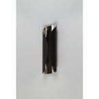 NL73719 India Wall Lamp LED Sand Black/Polished Chrome