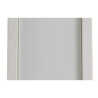 NLK01089 Inigo 1 Light Ceiling White Paintable Gypsum With Matt White Cover