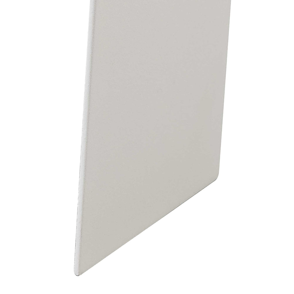 NLK01089 Inigo 1 Light Ceiling White Paintable Gypsum With Matt White Cover