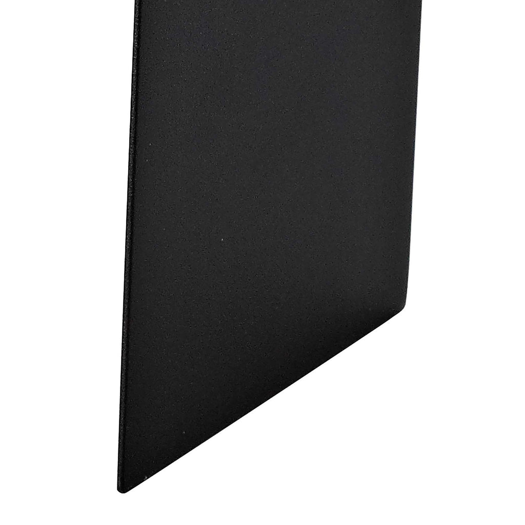 NLK01099 Inigo 1 Light Ceiling White Paintable Gypsum With Matt Black Cover