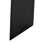 NLK01099 Inigo 1 Light Ceiling White Paintable Gypsum With Matt Black Cover
