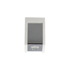 NLK01109 Inigo 1 Light Ceiling White Paintable Gypsum With Polished Chrome Cover