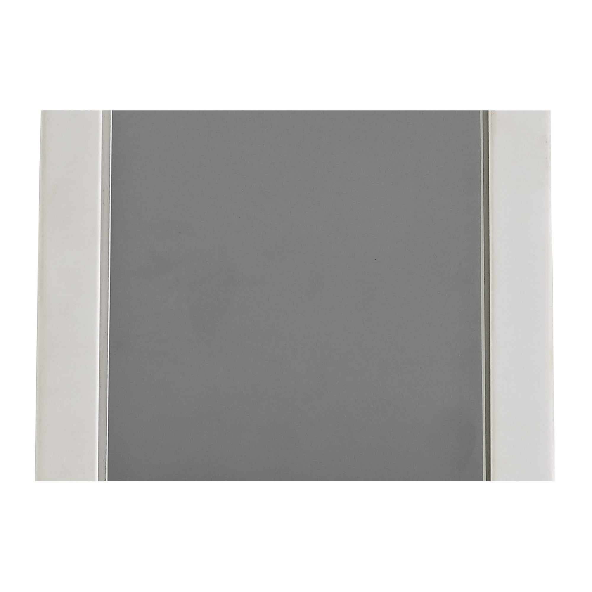 NLK01109 Inigo 1 Light Ceiling White Paintable Gypsum With Polished Chrome Cover