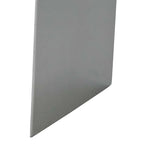 NLK01139 Inigo 2 Light Ceiling White Paintable Gypsum With Polished Chrome Cover