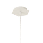 NL84609 Isle Single Pendant AdjustableWhite/Silver Inner