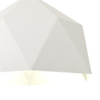 NL84609 Isle Single Pendant AdjustableWhite/Silver Inner