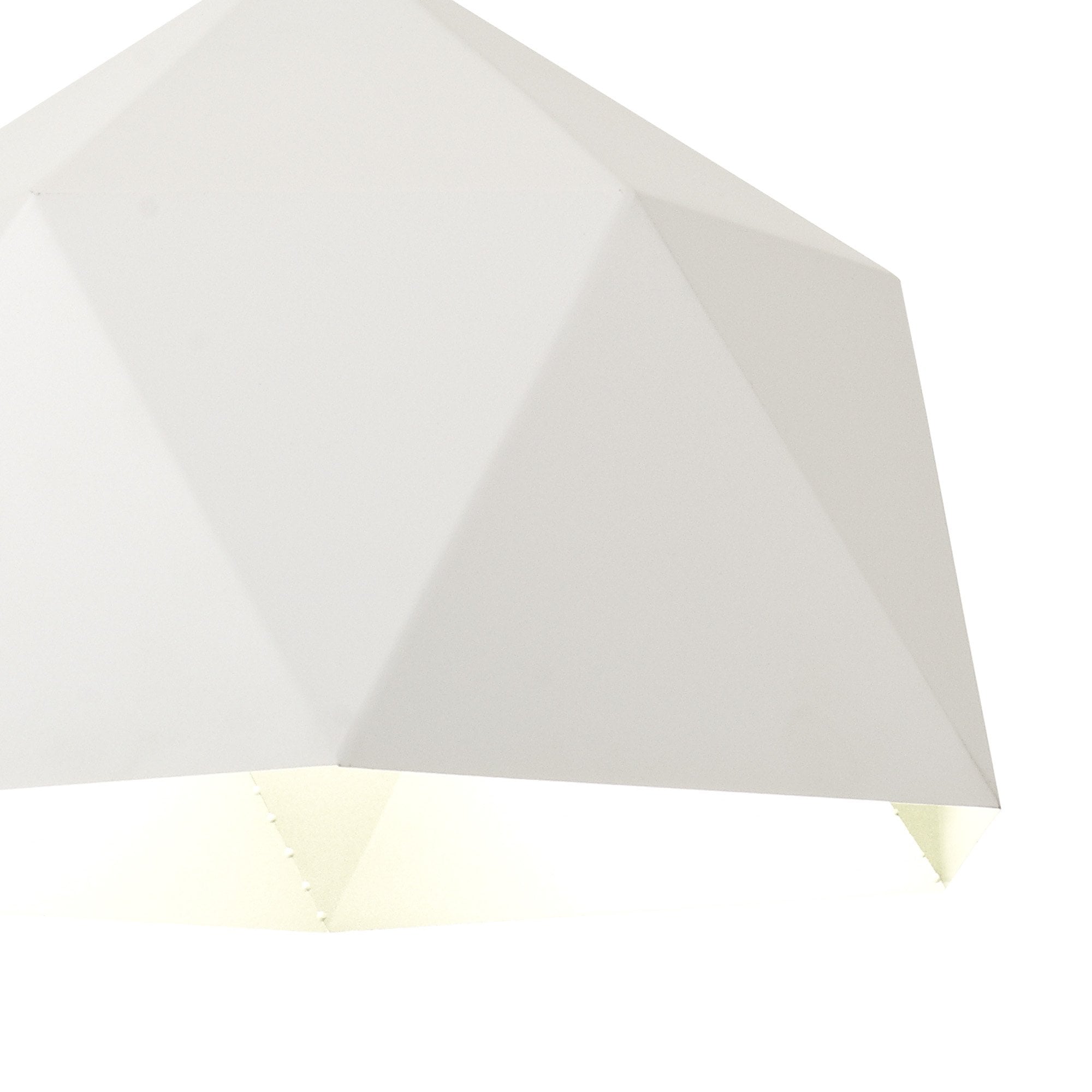 NL84609 Isle Single Pendant AdjustableWhite/Silver Inner