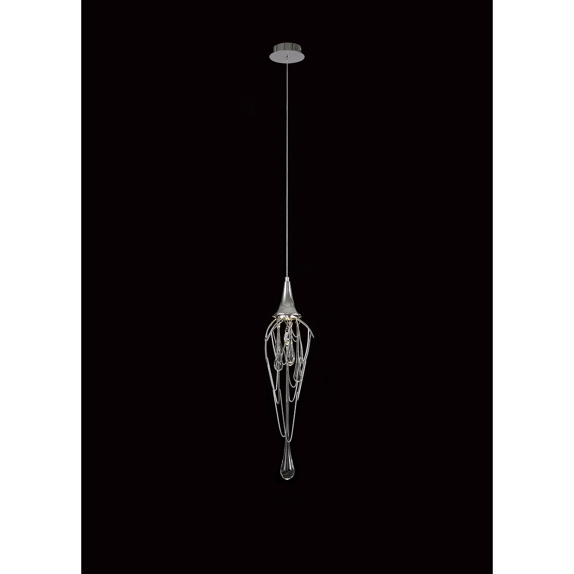 NL78559 Istan Pendant 1 Light Polished Chrome
