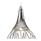 NL78559 Istan Pendant 1 Light Polished Chrome