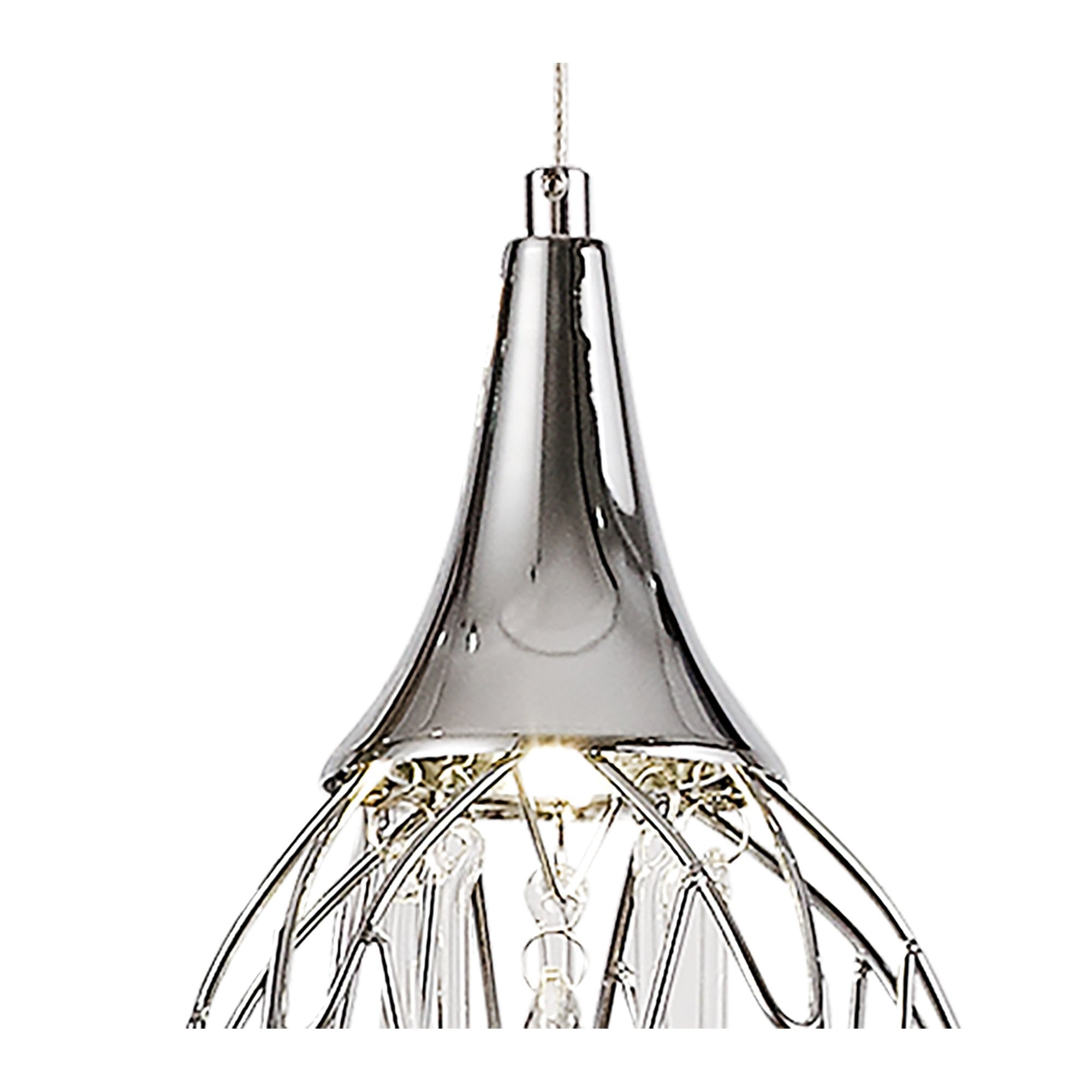 NL78559 Istan Pendant 1 Light Polished Chrome