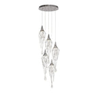 NL78579 Istan Pendant Round 5 Light Polished Chrome