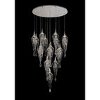 NL78589 Istan Pendant Round 5M 18 Light Polished Chrome
