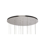 NL78589 Istan Pendant Round 5M 18 Light Polished Chrome