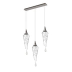 NL78599 Istan Linear Pendant Bar 3 Light Polished Chrome