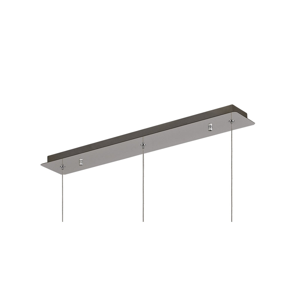 NL78599 Istan Linear Pendant Bar 3 Light Polished Chrome