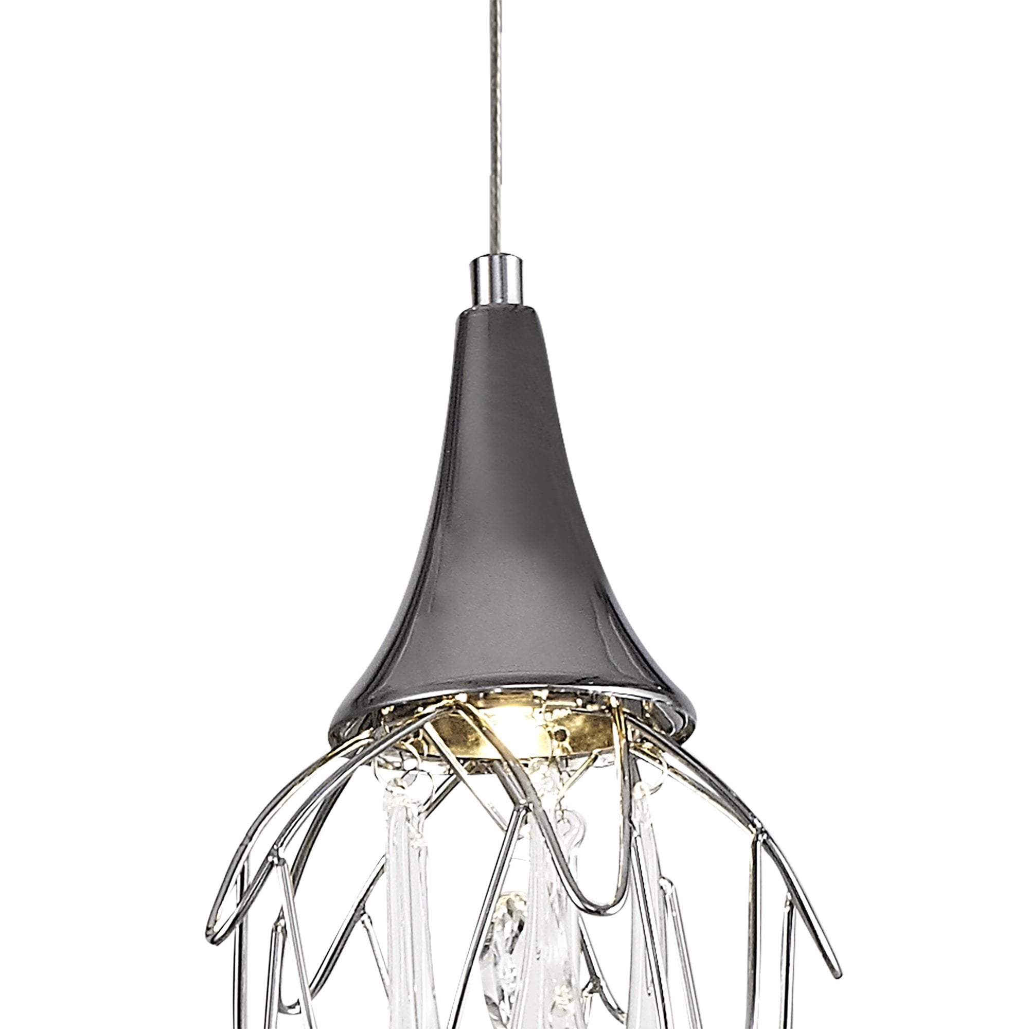 NL78599 Istan Linear Pendant Bar 3 Light Polished Chrome
