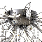 NL81279 Jaxal Dimmable Ceiling 12 Light LED Polished Chrome