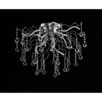 NL81279 Jaxal Dimmable Ceiling 12 Light LED Polished Chrome