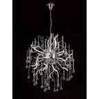 NL81289 Jaxal Dimmable Pendant 24 Light LED Polished Chrome