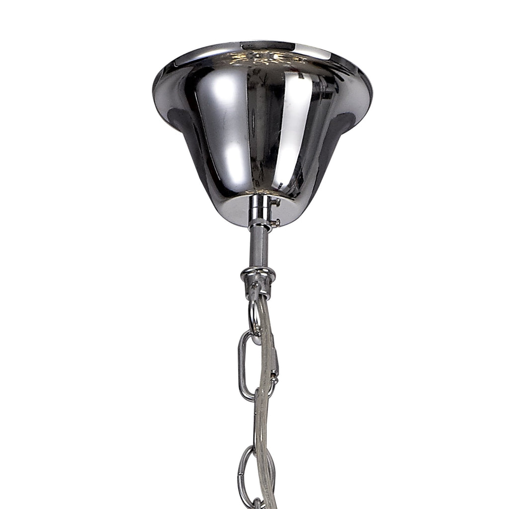 NL81289 Jaxal Dimmable Pendant 24 Light LED Polished Chrome
