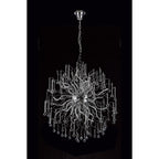 NL81299 Jaxal Dimmable Pendant 30 Light LED Polished Chrome