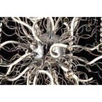 NL81309 Jaxal Dimmable Pendant 40 Light LED Polished Chrome