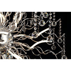 NL81309 Jaxal Dimmable Pendant 40 Light LED Polished Chrome