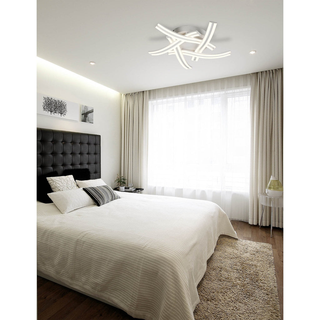 NL74299 Josh 2 Light Table Lamp Switched LED White