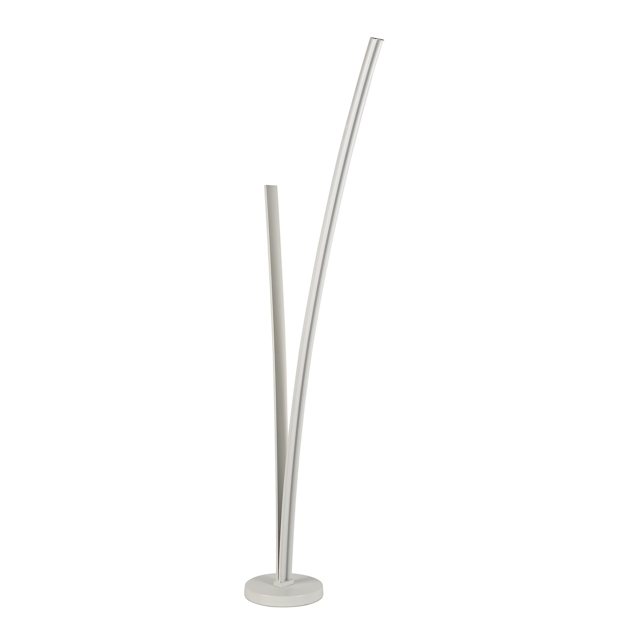 NL74309 Josh 2 Light Floor Lamp Dimmable LED White