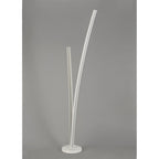 NL74309 Josh 2 Light Floor Lamp Dimmable LED White