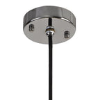 NL78539 Julia Outdoor Pendant 1 Light Titanium Silver/Polished Chrome