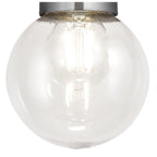 NL78539 Julia Outdoor Pendant 1 Light Titanium Silver/Polished Chrome