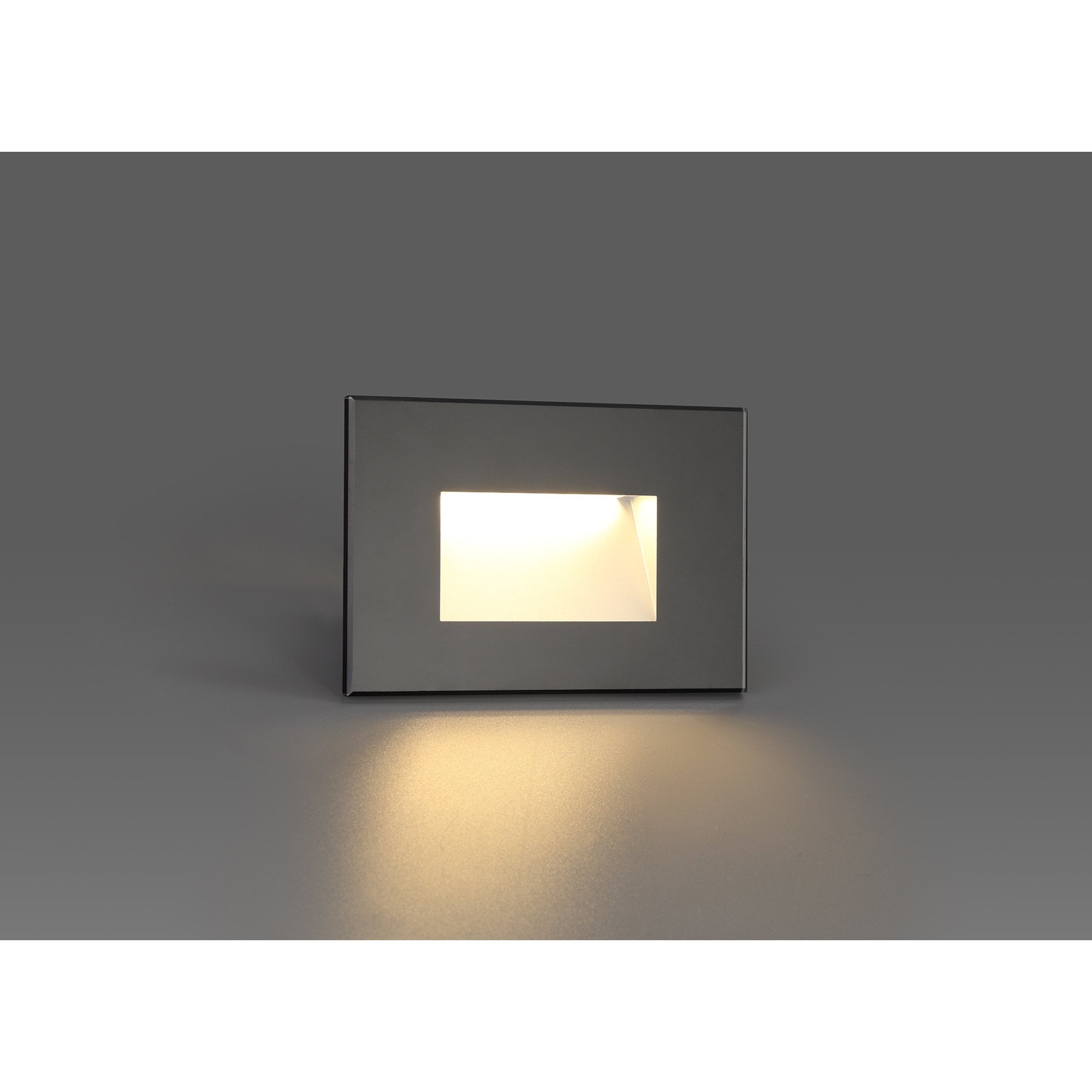 NL78289 Katie Outdoor Recessed Rectangle Wall Lamp LED Black