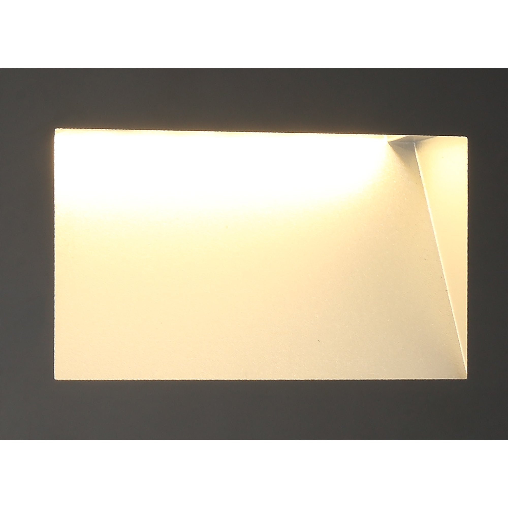 NL78289 Katie Outdoor Recessed Rectangle Wall Lamp LED Black