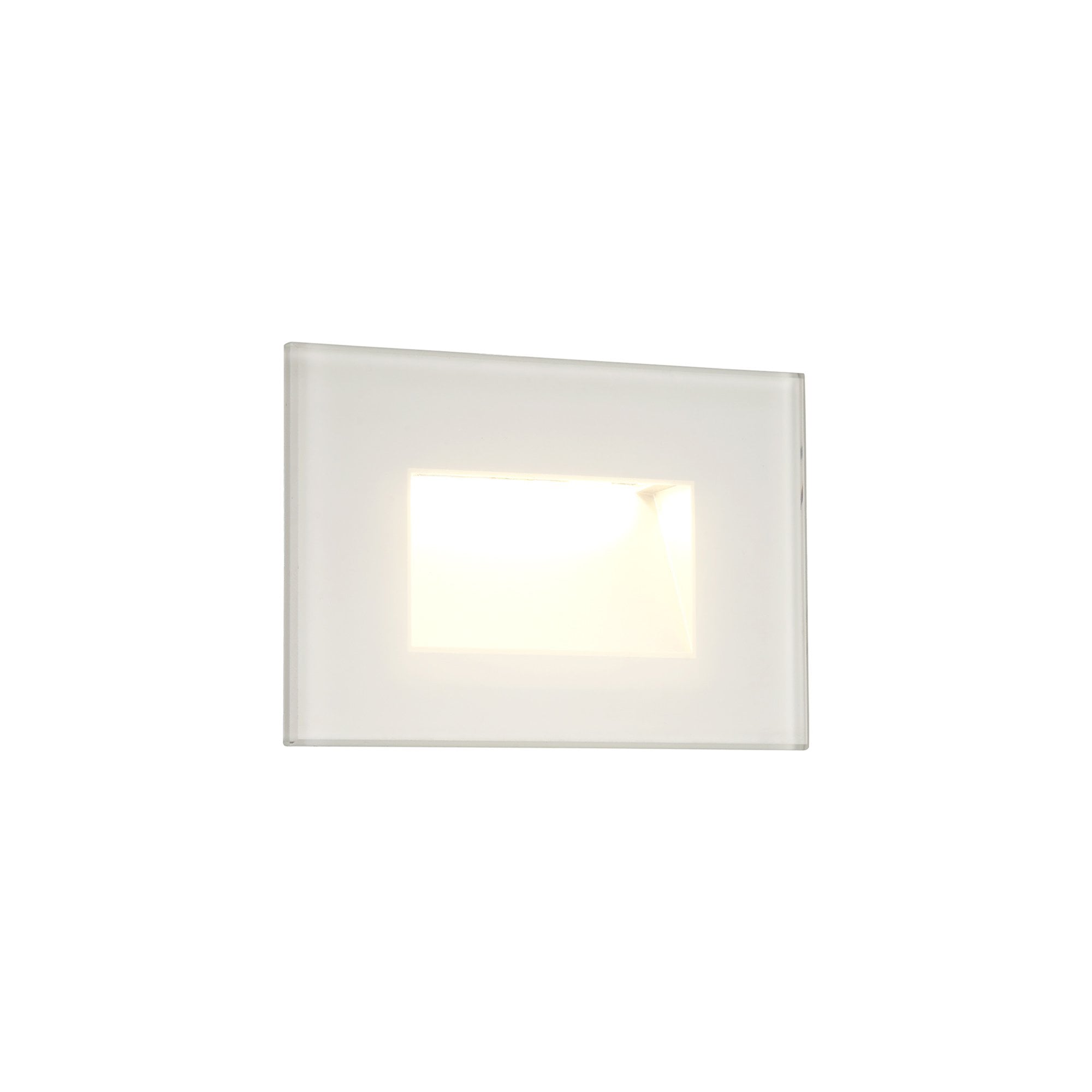 NL78299 Katie Outdoor Recessed Rectangle Wall Lamp LED White
