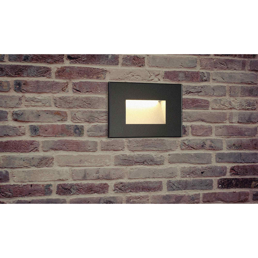 NL78299 Katie Outdoor Recessed Rectangle Wall Lamp LED White
