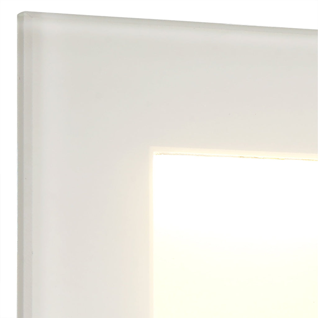NL78299 Katie Outdoor Recessed Rectangle Wall Lamp LED White