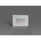 NL78299 Katie Outdoor Recessed Rectangle Wall Lamp LED White