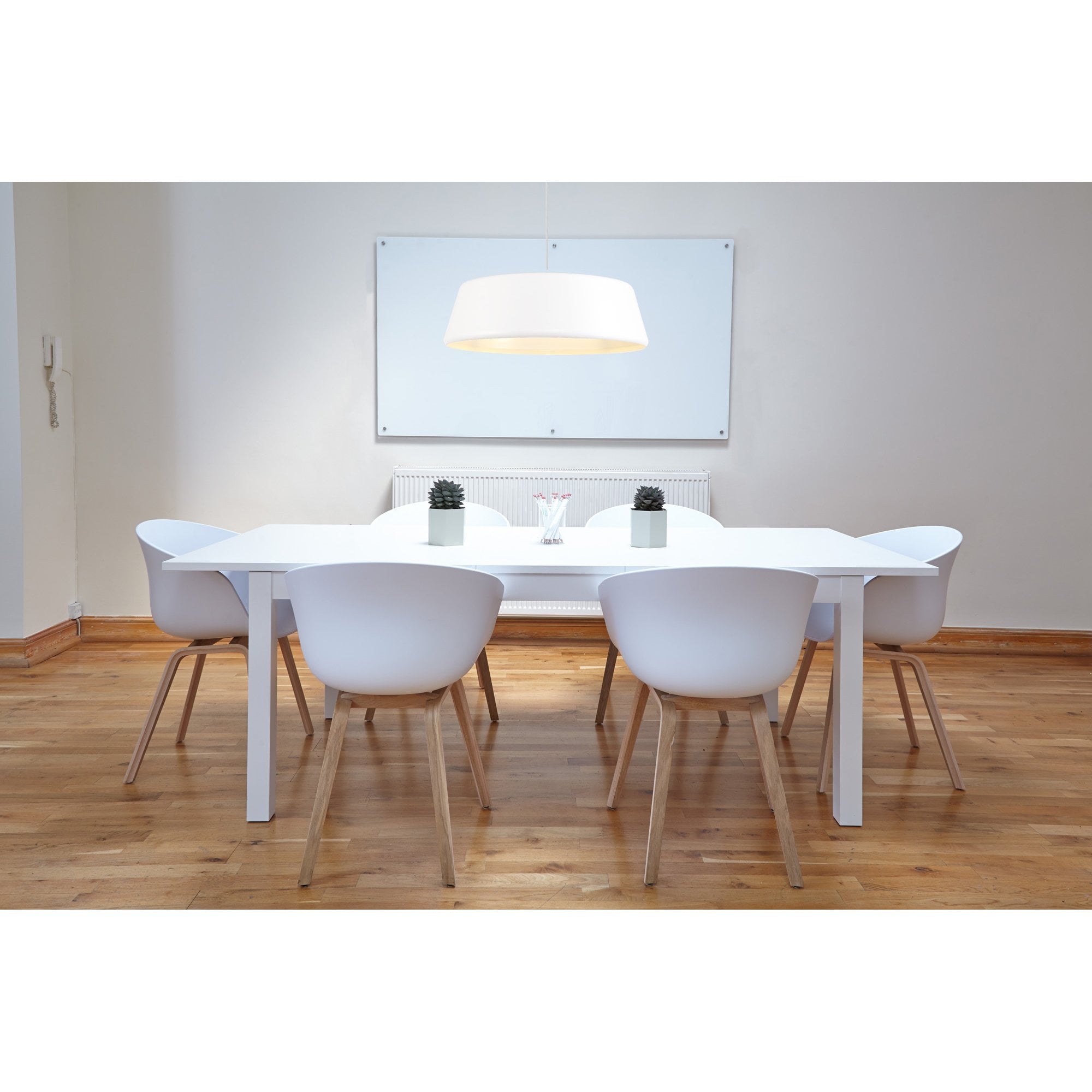 NL75979 Kedra Single Large Pendant 1 Light Adjustable Gloss Black/Gloss White