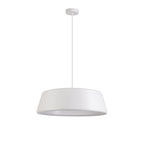 NL75989 Kedra Single Large Pendant 1 Light Adjustable Gloss White/Gloss White