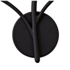 NL71829 Kingly 5 Light Wall Lamp LED Black/Antique Brass